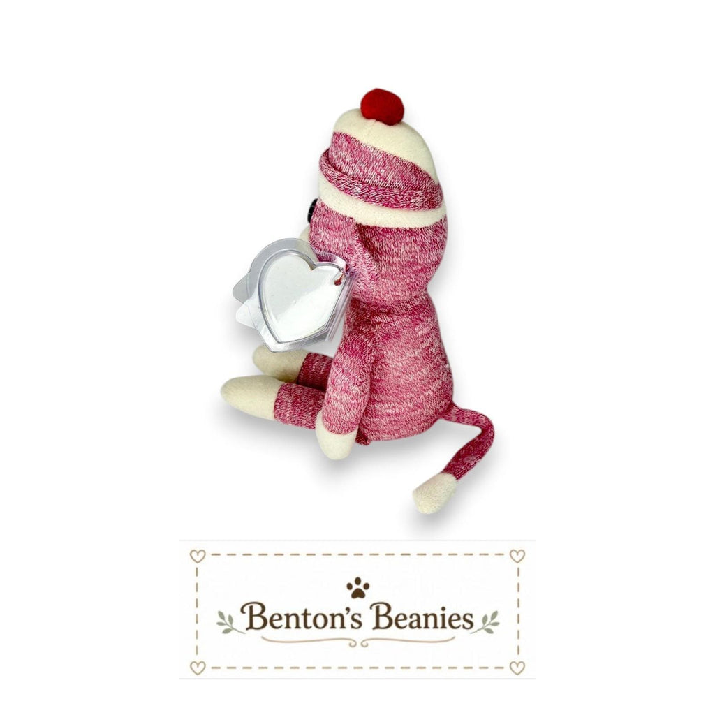 Socks the Sock Monkey Ty Beanie Baby | Classic Sock Pal | Mint Heart Tag
