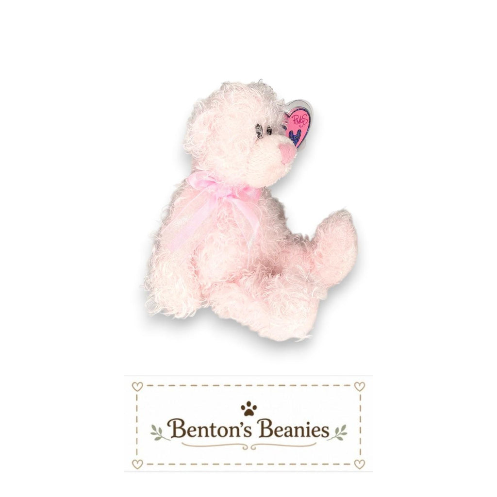 Delights the Bear Ty Pinky | Sweet Pink Daydreamer | Mint Heart Tag