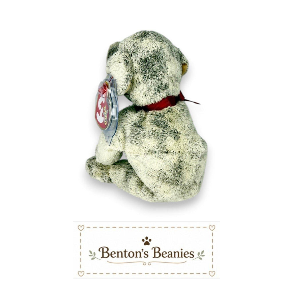 Tricks the Dog Ty Beanie Baby | Tiny Trickster Pup | Mint Heart Tag