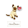 Siam the Cat Ty Beanie Baby | Classic Siamese | Mint Heart Tag