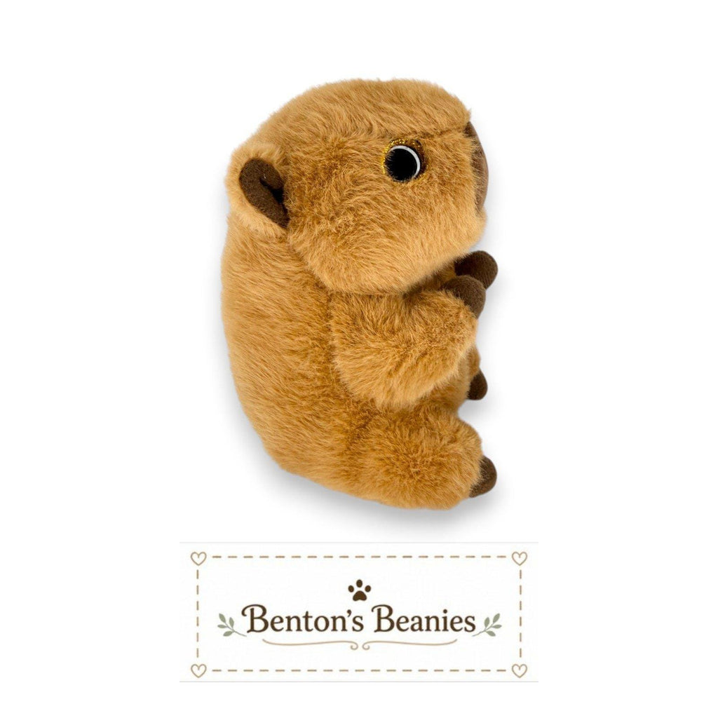 Mocha the Capybara Ty Beanie Baby | Cozy Cocoa Capypal | Mint Heart Tag