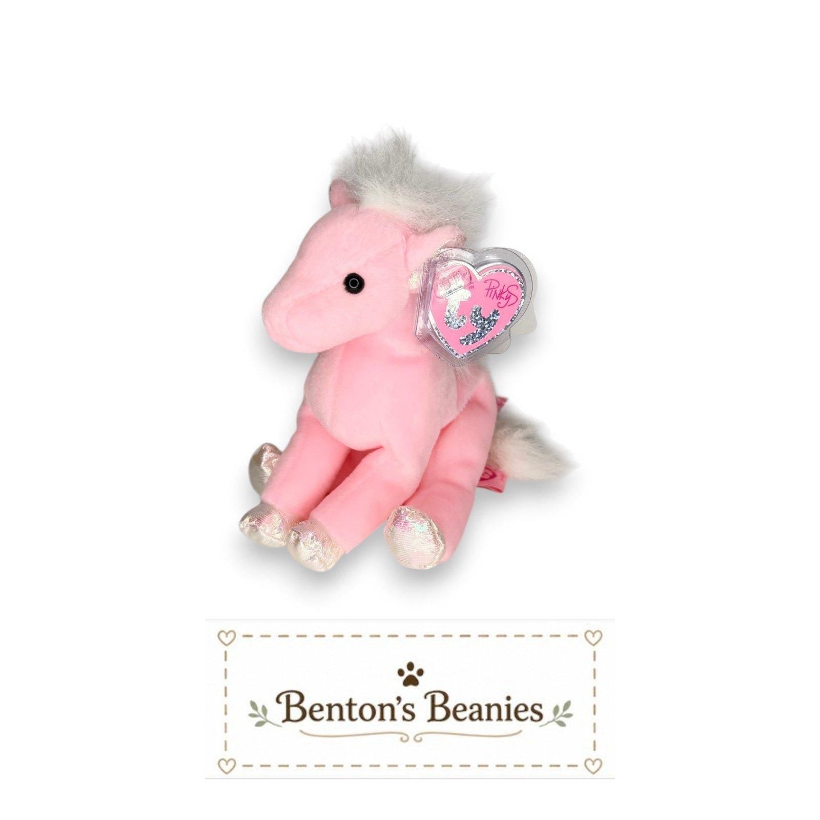 Filly the Horse Ty Pinkys Beanie | Pretty Pasture Princess | Mint Heart Tag