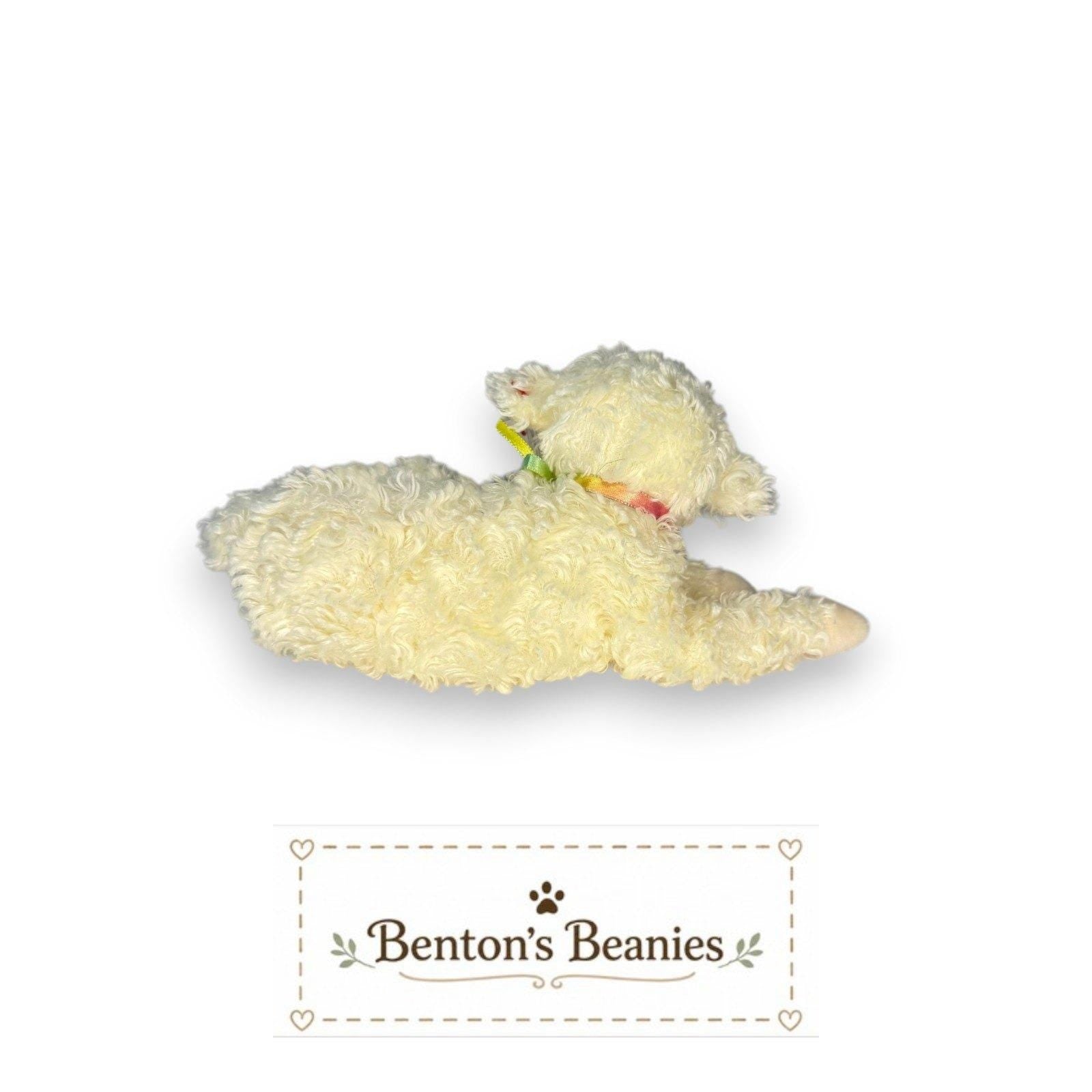 Tender the Sheep Ty Beanie Baby | Gentle Meadow Friend | Mint Heart Tag