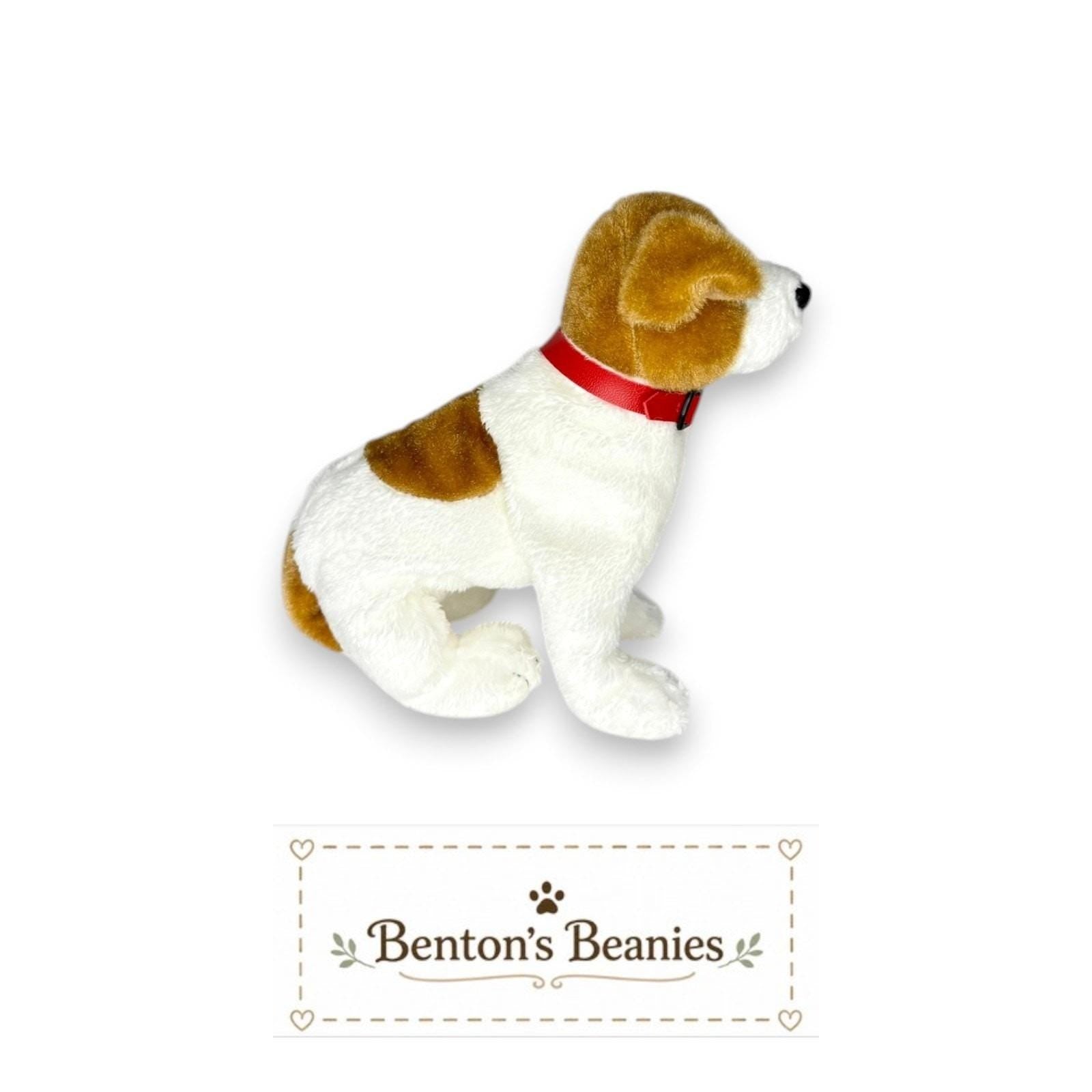 Kippy the Dog Ty Beanie Baby | Caramel-Coated Companion | Mint Heart Tag