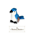 Rocket the Blue Jay Ty Beanie Baby | Backyard Birdwatcher | Mint Heart Tag