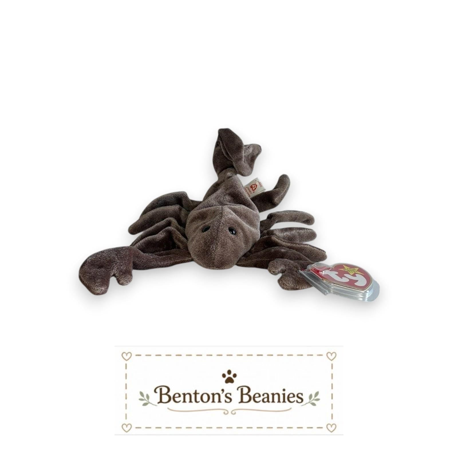 Stinger the Scorpion TY Beanie Baby | Mint Heart & Tush Tag
