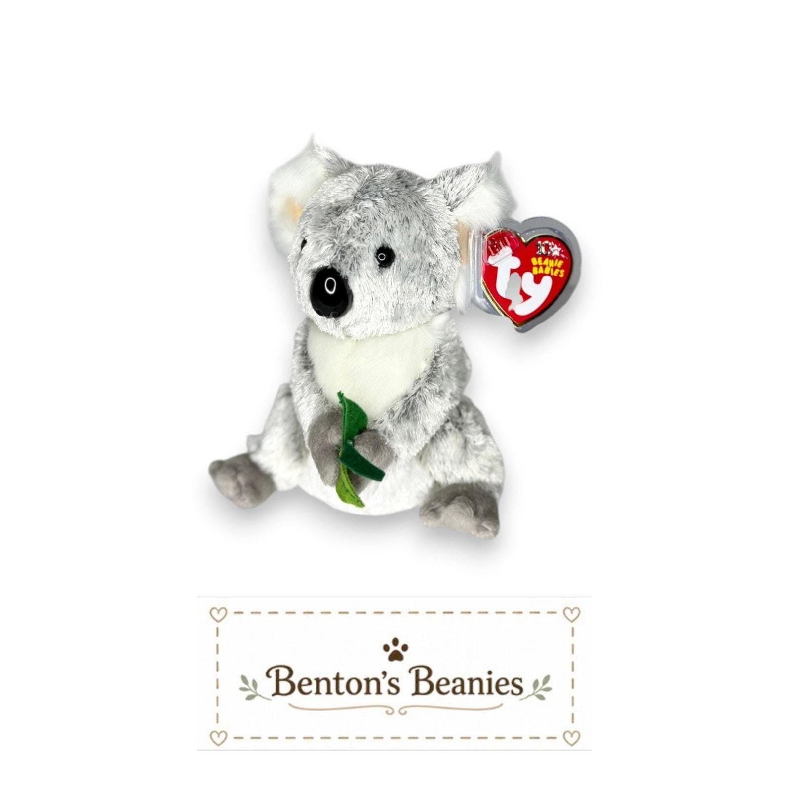 Bonzer the Koala Ty Beanie Baby | Eucalyptus Explorer | Mint Heart Tag