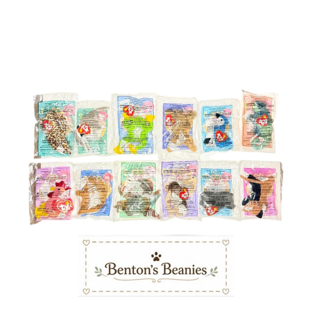 1999 McDonald's Teenie Beanie Babies | Sealed & New Condition | Sold Individually