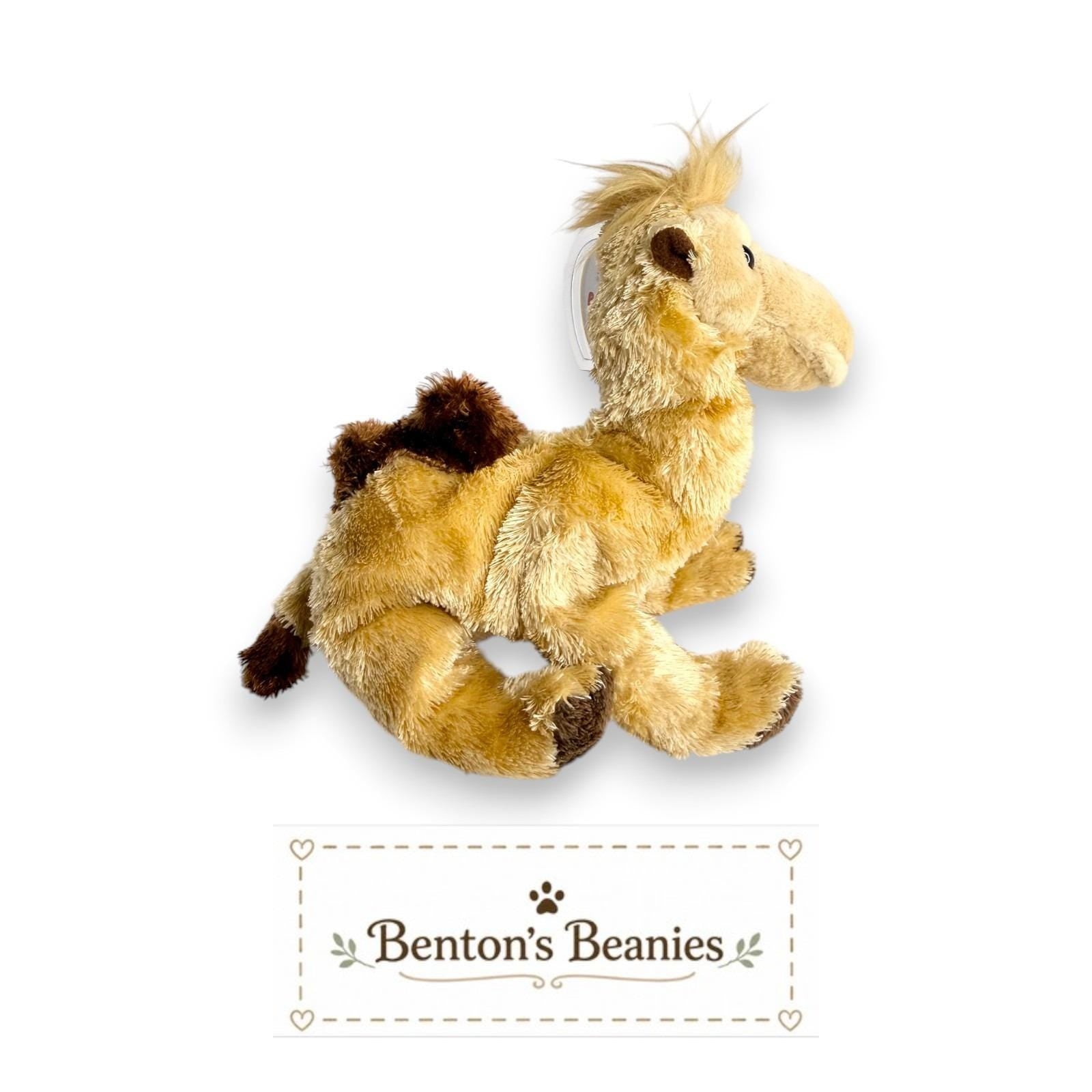 Khufu the Camel Ty Beanie Baby | Desert Trailblazer | Mint Heart Tag