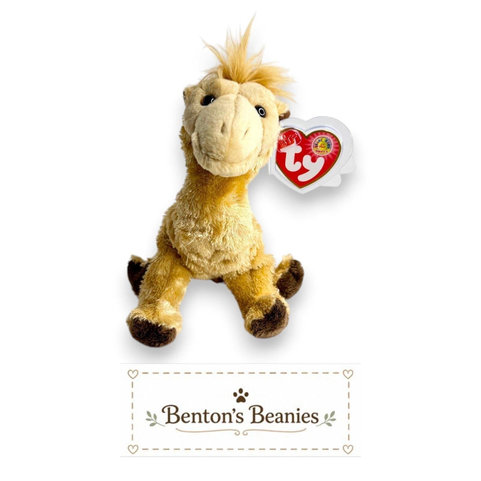 Khufu the Camel Ty Beanie Baby | Desert Trailblazer | Mint Heart Tag