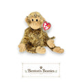 Bonsai the Chimpanzee Ty Beanie Baby | Jungle Swinger | Mint Heart Tag