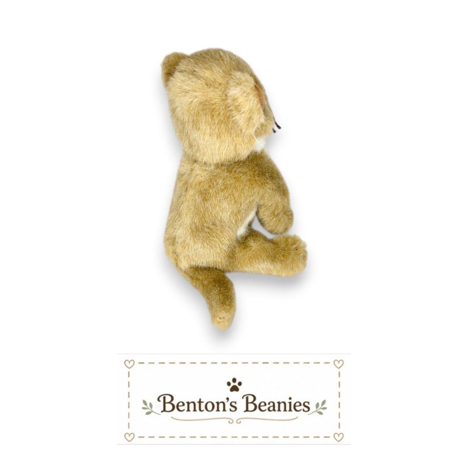 Manes the Lion Ty Beanie Baby | Savannah King | Mint Heart Tag
