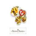 Tiggs the Tiger Ty Beanie Baby | Baby Bamboo Prowler | Mint Heart Tag