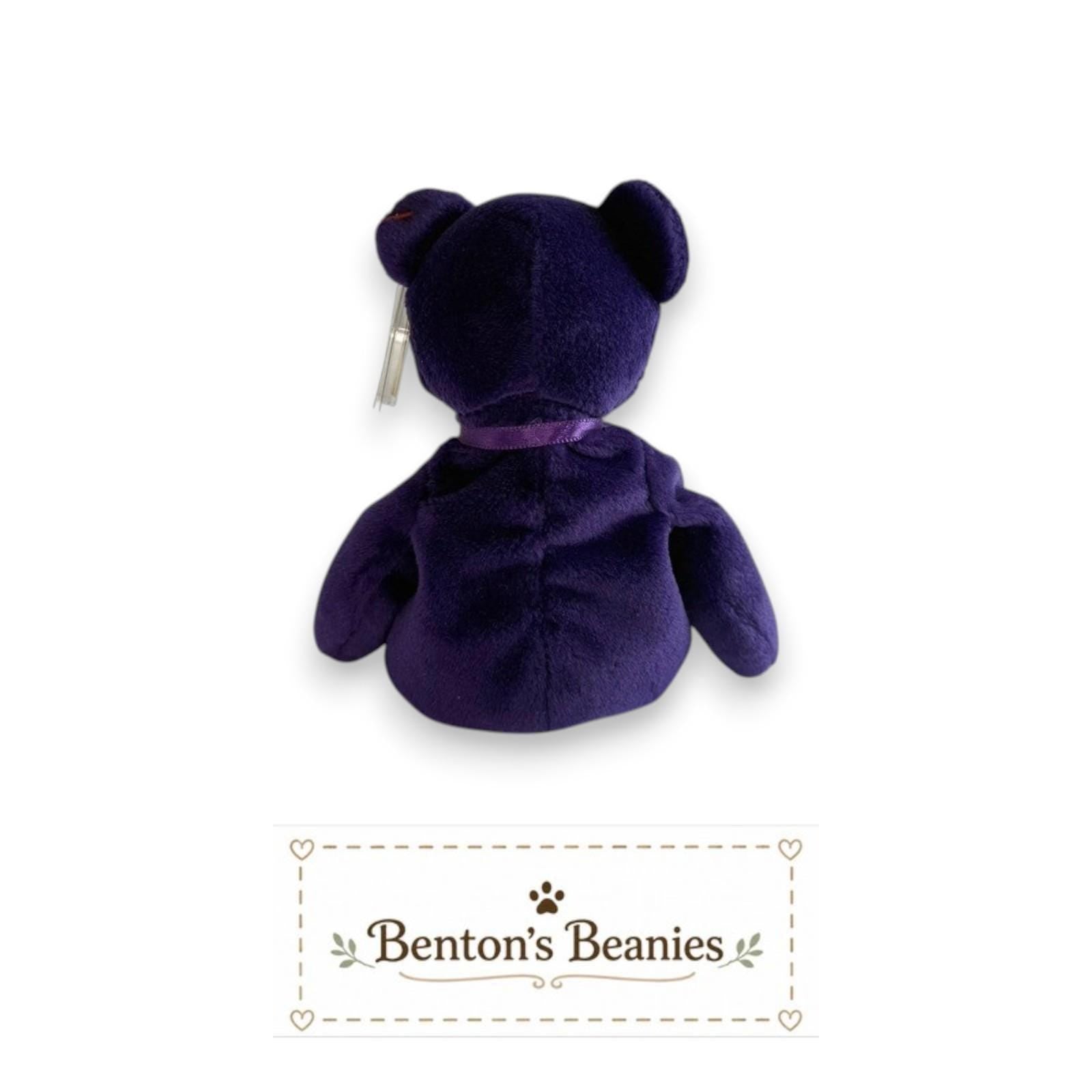 Princess the Bear Ty Beanie Baby | Royal Princess Tribute | Mint Heart Tag