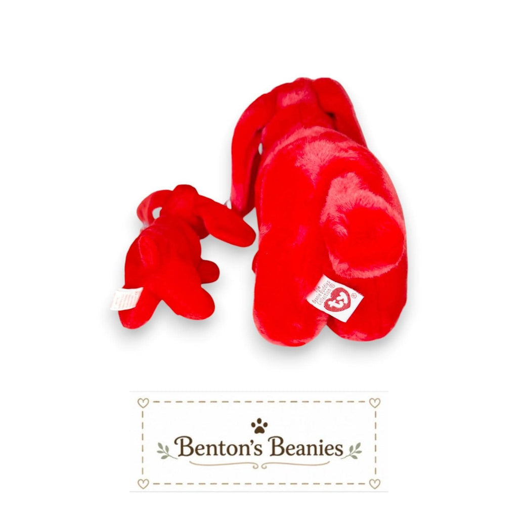 Rover the Dog Beanie Baby & Buddy | Best Buddies | Mint Heart Tags