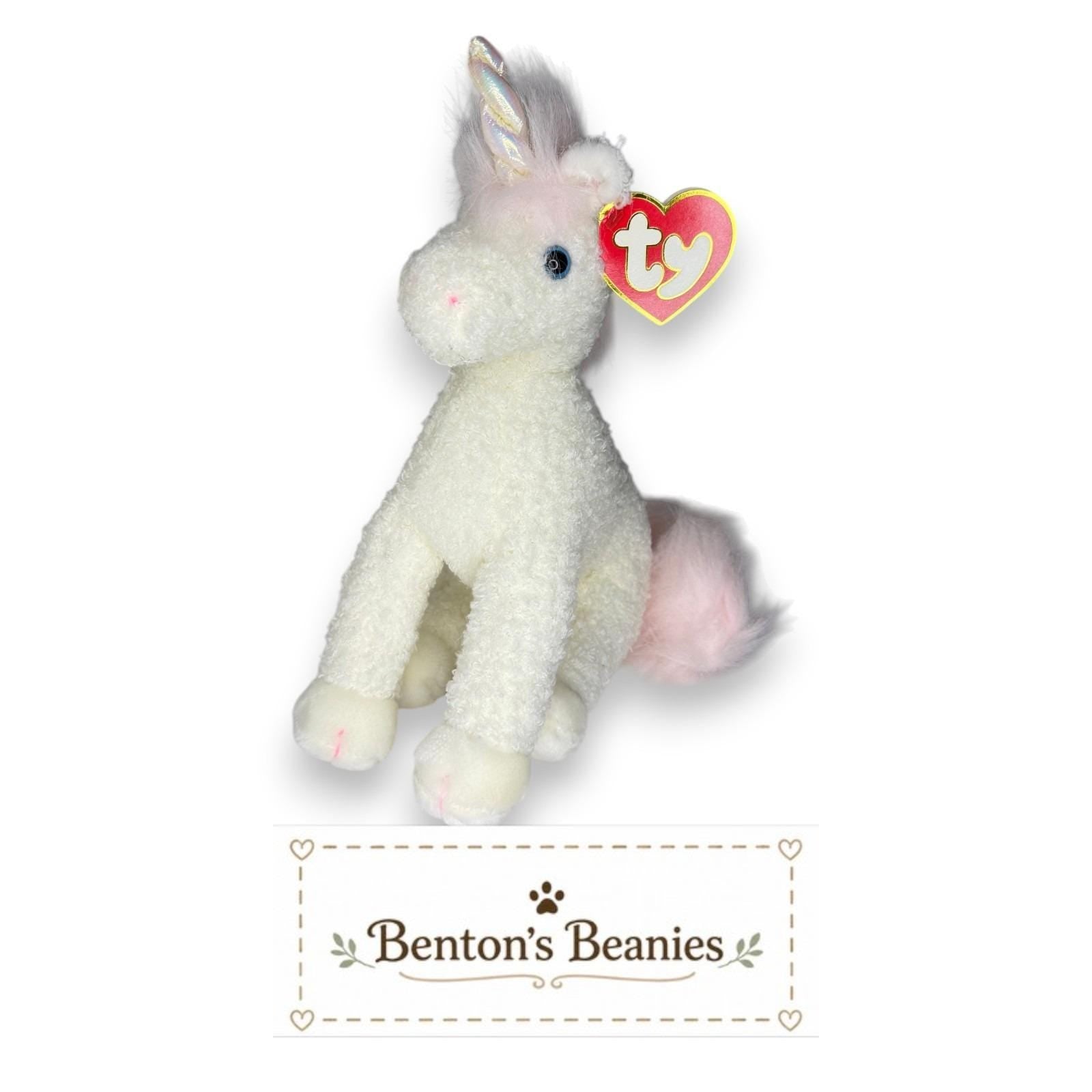 Sparkles the Unicorn TY Classic | Magic Mane | Mint Heart Tag