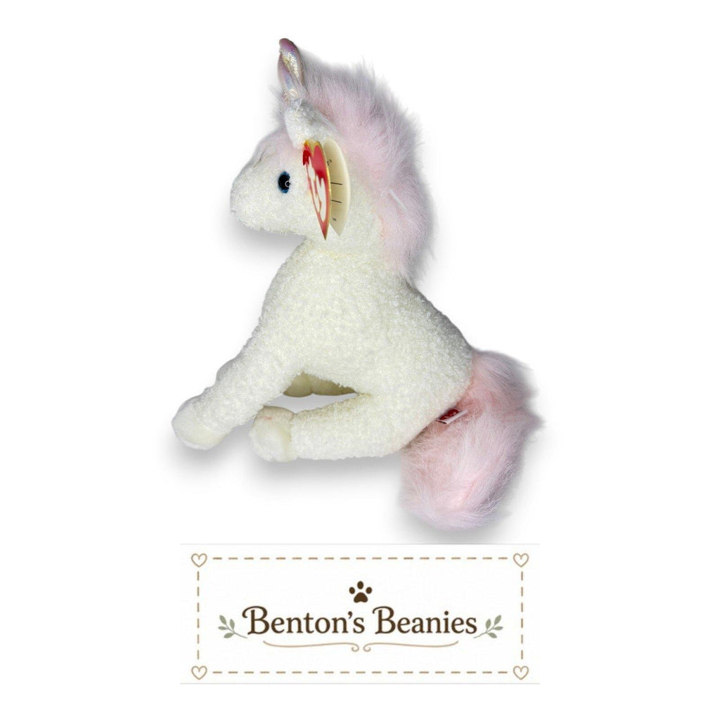 Sparkles the Unicorn TY Classic | Magic Mane | Mint Heart Tag