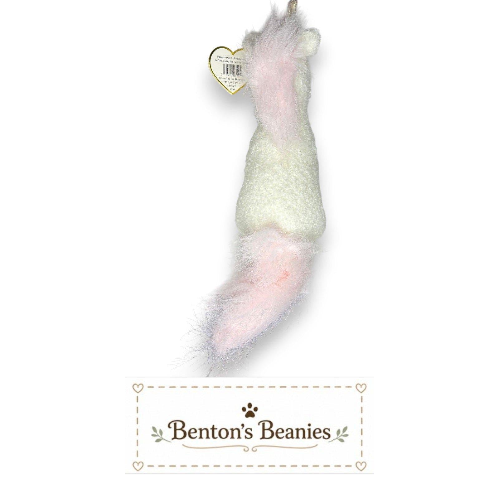 Sparkles the Unicorn TY Classic | Magic Mane | Mint Heart Tag