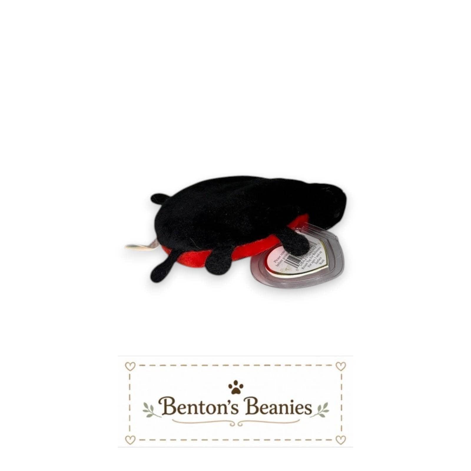 Lucky the Ladybug Ty Beanie Baby | Little Lucky Charm | Mint Heart Tag
