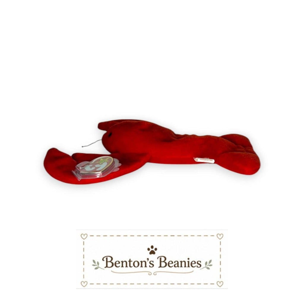 Pinchers the Lobster Ty Beanie Baby | Coastal Claw Buddy | Mint Heart Tag