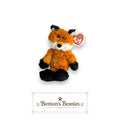 Fred the Fox 8" Ty Attic Treasures | Woodland Scout | Mint Heart Tag