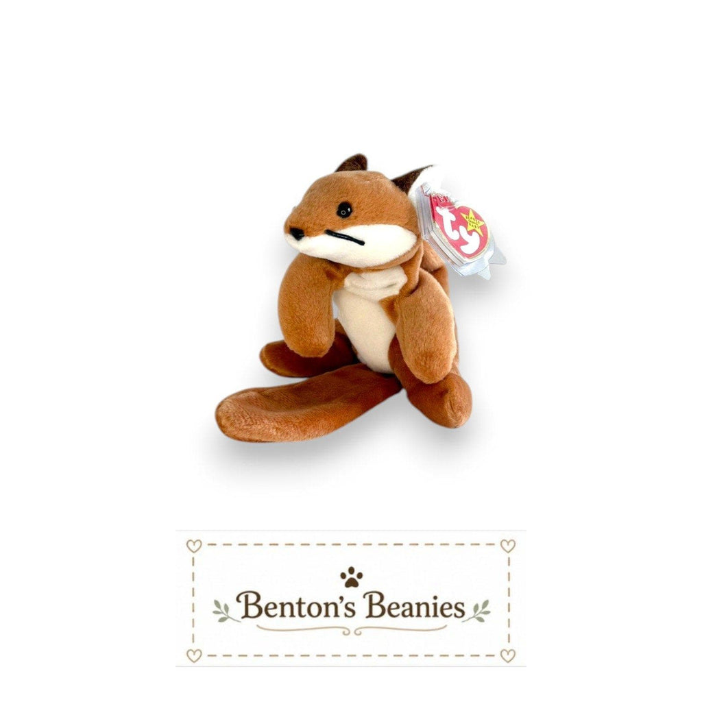 Sly the Fox Ty Beanie Baby | Woodland Wanderer | Mint Heart Tag