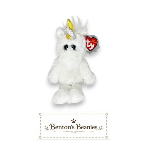 Agnus the Unicorn 8" Ty Attic Treasure | Enchanted Dreamer | Mint Heart Tag