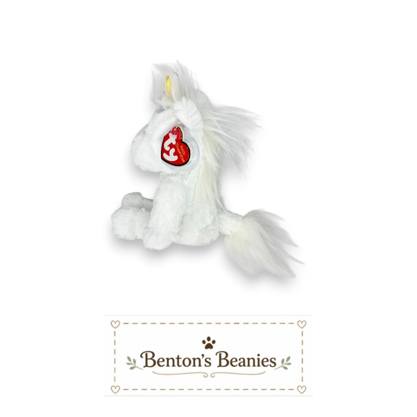 Agnus the Unicorn 8" Ty Attic Treasure | Enchanted Dreamer | Mint Heart Tag