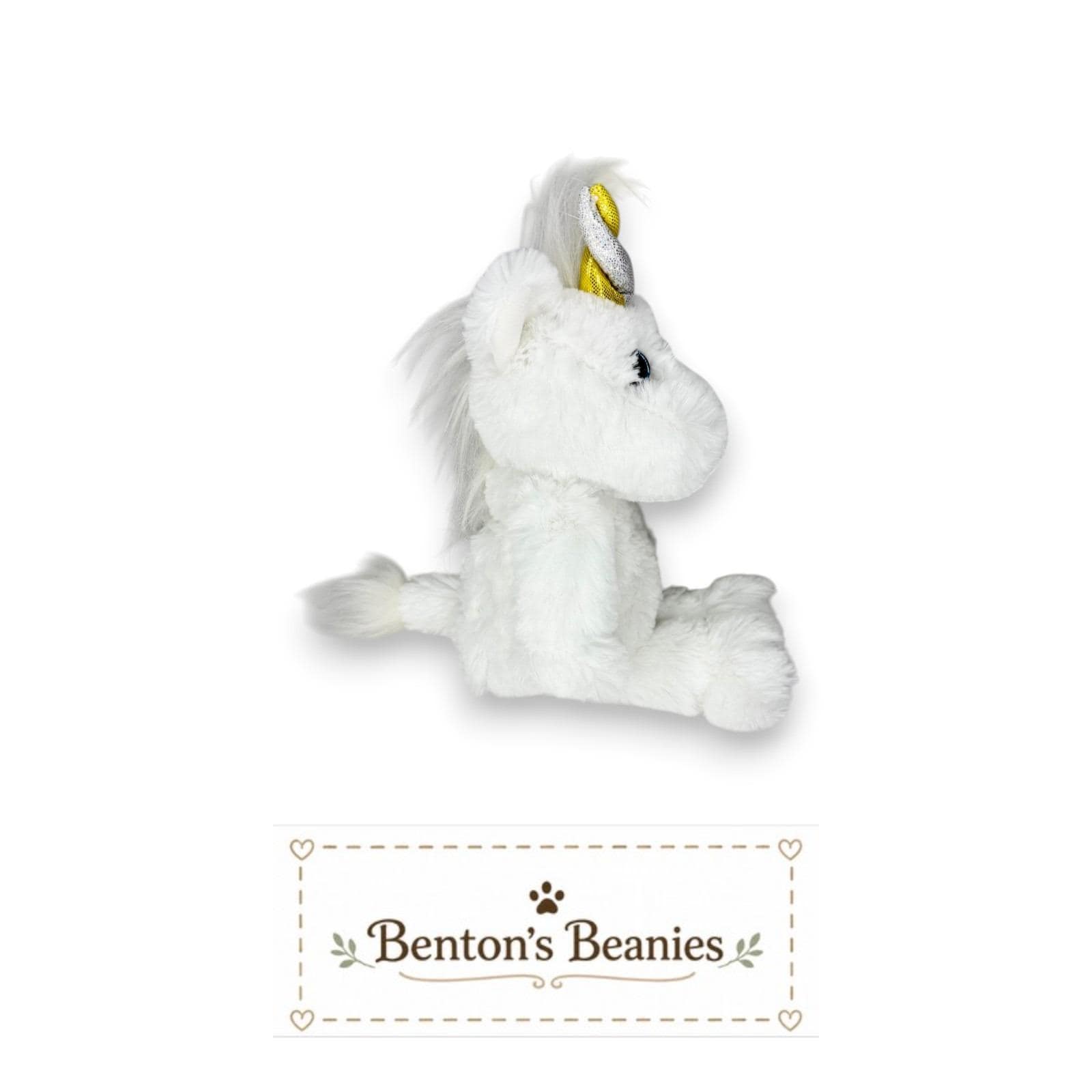 Agnus the Unicorn 8" Ty Attic Treasure | Enchanted Dreamer | Mint Heart Tag