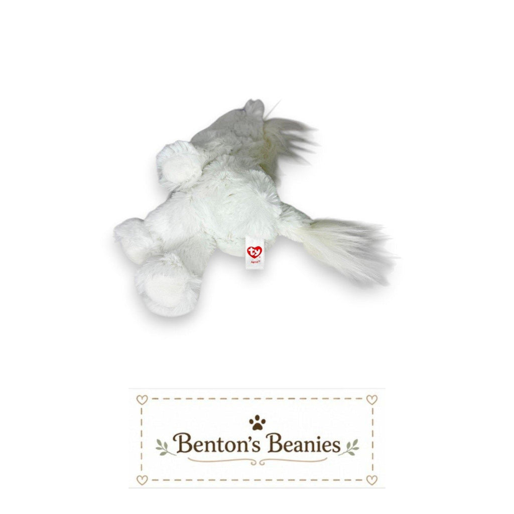 Agnus the Unicorn 8" Ty Attic Treasure | Enchanted Dreamer | Mint Heart Tag