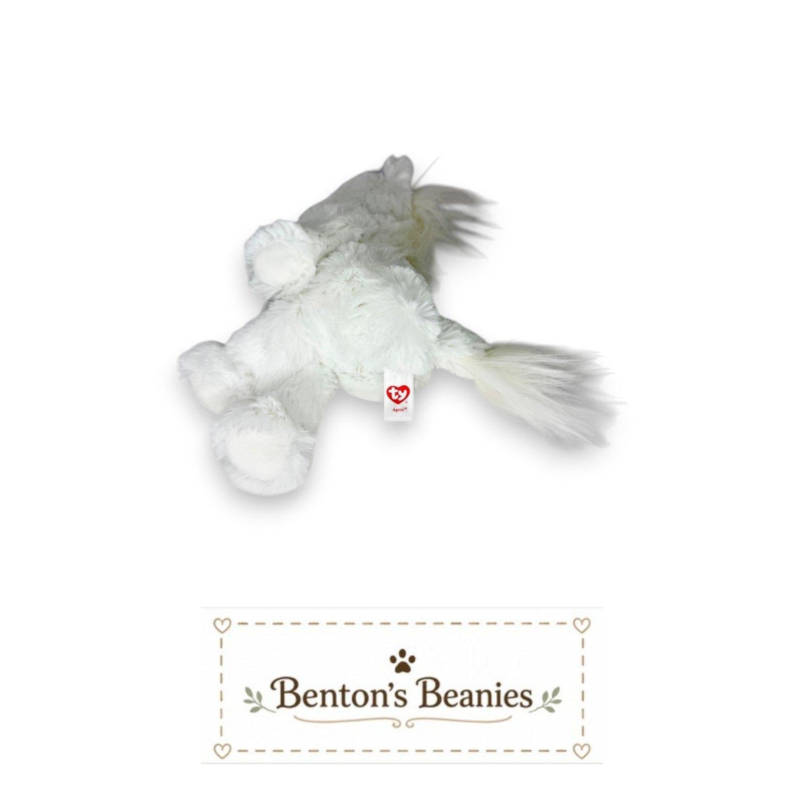 Agnus the Unicorn 8" Ty Attic Treasure | Enchanted Dreamer | Mint Heart Tag