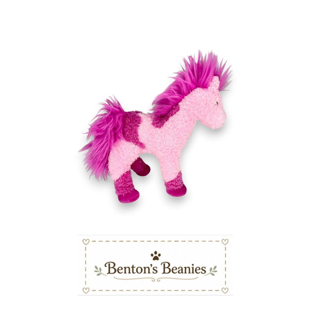 Canters the Horse Ty Beanie Baby | Pink Pony Prancer | Mint Heart Tag