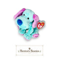 Kookie the Dog Ty Beanie Baby | Cotton Candy Pup | Mint Heart Tag