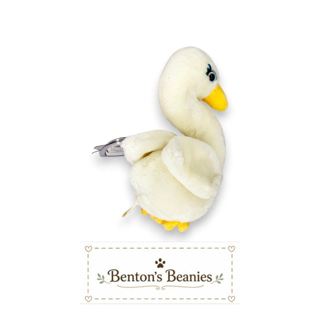 Goddess the Swan Ty Beanie Baby | Graceful Elegance | Mint Heart Tag