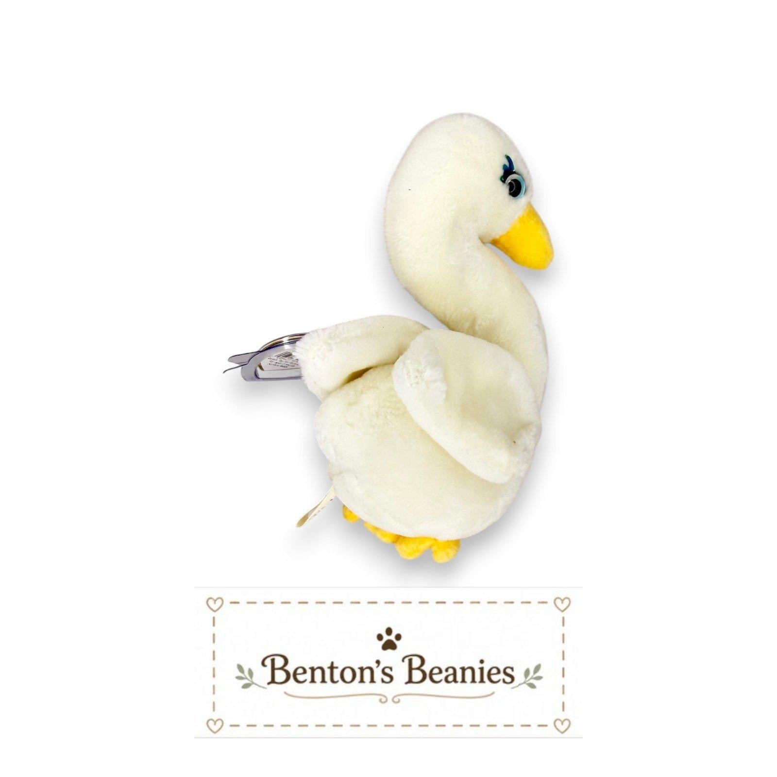 Goddess the Swan Ty Beanie Baby | Graceful Elegance | Mint Heart Tag