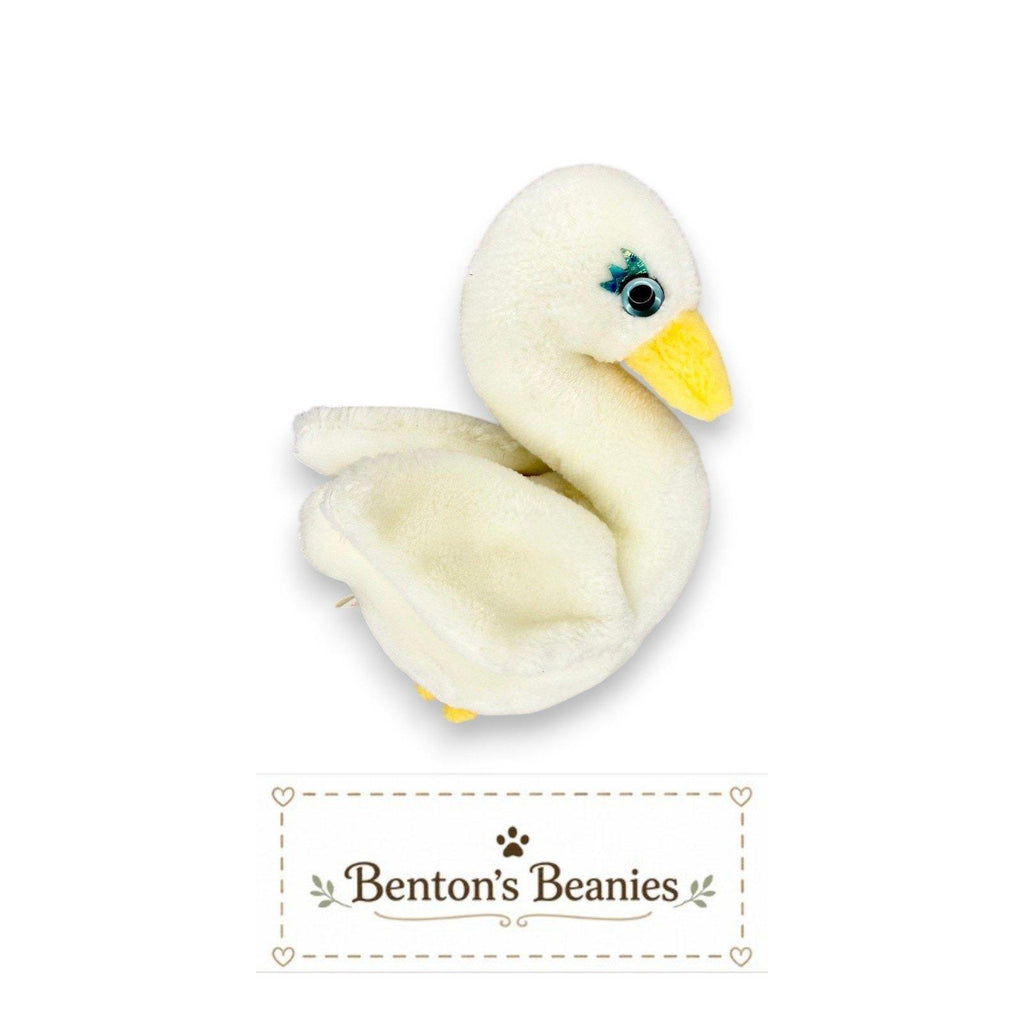 Goddess the Swan Ty Beanie Baby | Graceful Elegance | Mint Heart Tag