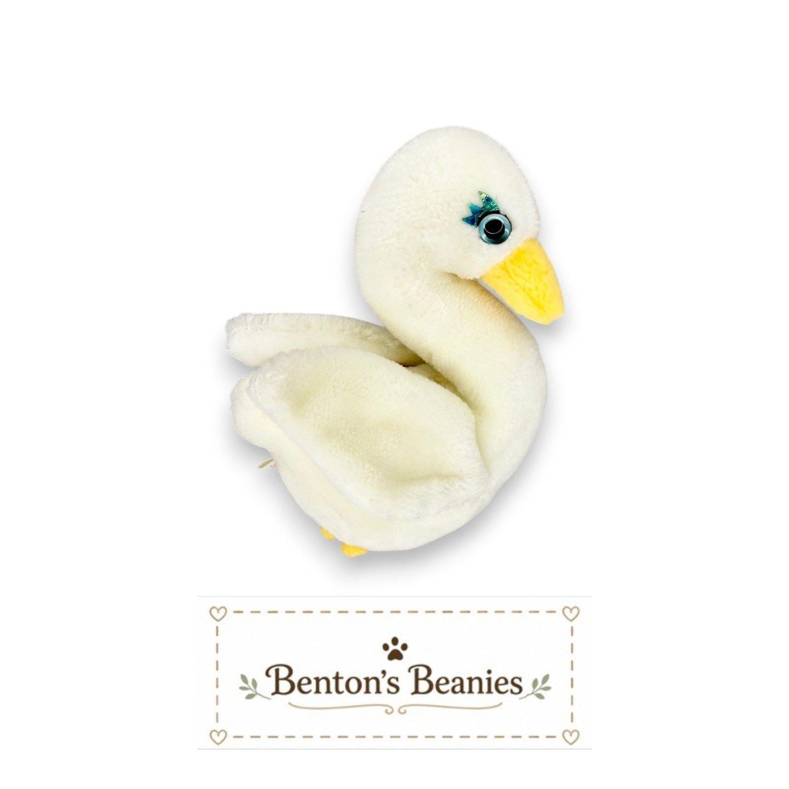 Goddess the Swan Ty Beanie Baby | Graceful Elegance | Mint Heart Tag