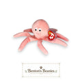 Inky the Octopus Ty Beanie Baby | Ocean Cuddler | Mint Heart Tag
