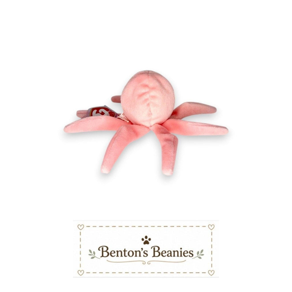 Inky the Octopus Ty Beanie Baby | Ocean Cuddler | Mint Heart Tag