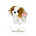 Regal the Dog Ty Beanie Baby | Royal Spaniel Sidekick | Mint Heart Tag