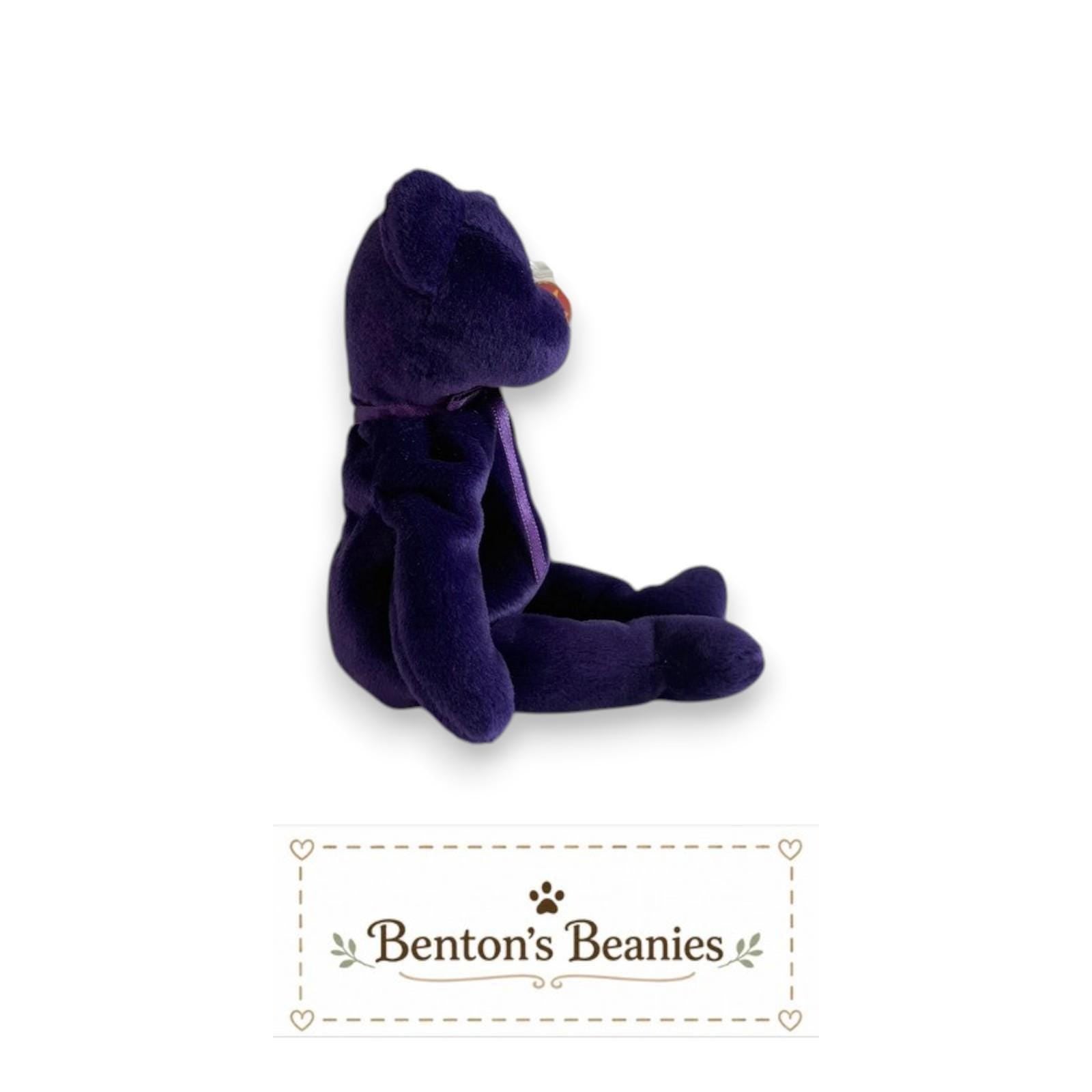 Princess the Bear Ty Beanie Baby | Royal Princess Tribute | Mint Heart Tag